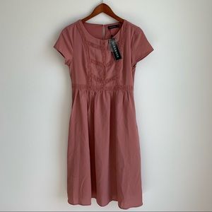MikaRose Dusty Rose Pink Dress